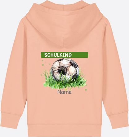 Kinder Zip-Hoodie zur Einschulung – Geschenk mit Namen - Fraiche Peche