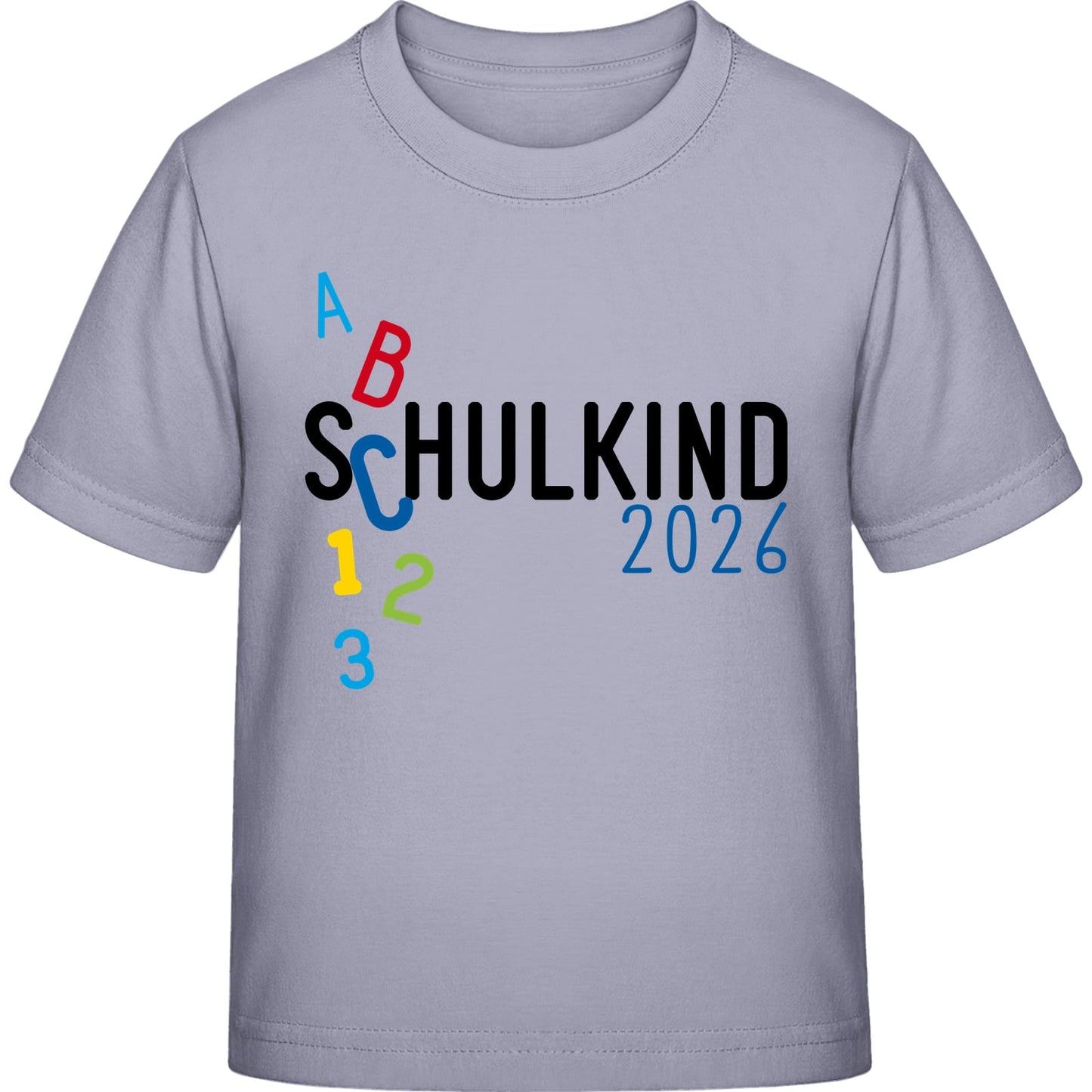 Kinder T-Shirt Einschulung ABC Schulkind 2026 – Schulstart-Geschenk