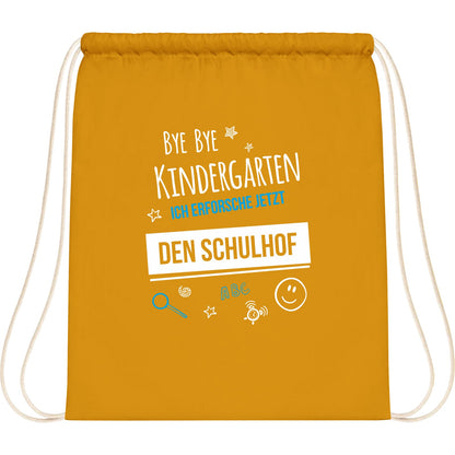 Turnbeutel Einschulung Bye Bye Kindergarten Schulhof
