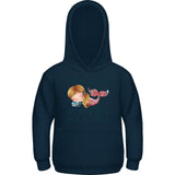 Kinder Hoodie Einschulung Meerjungfrau – Tschüss Kita-Kids