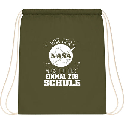 Turnbeutel Einschulung NASA Astronaut – Vor der NASA muss ich erst einmal zur Schule