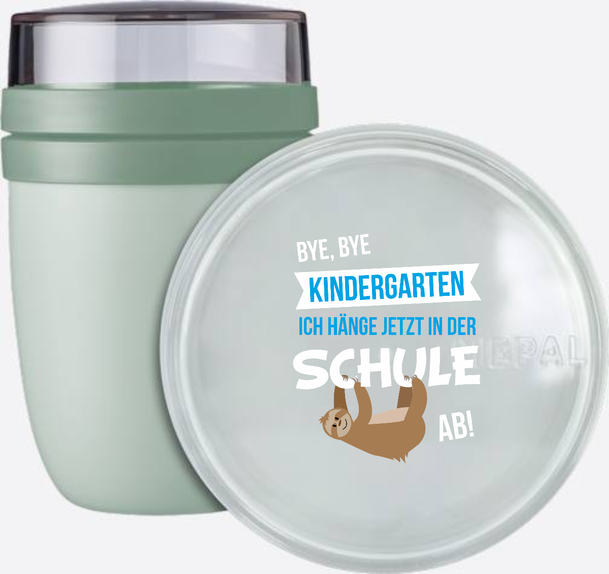 Personalisierte Tasse zur Einschulung – Bye Bye Kindergarten - Nordic Sage