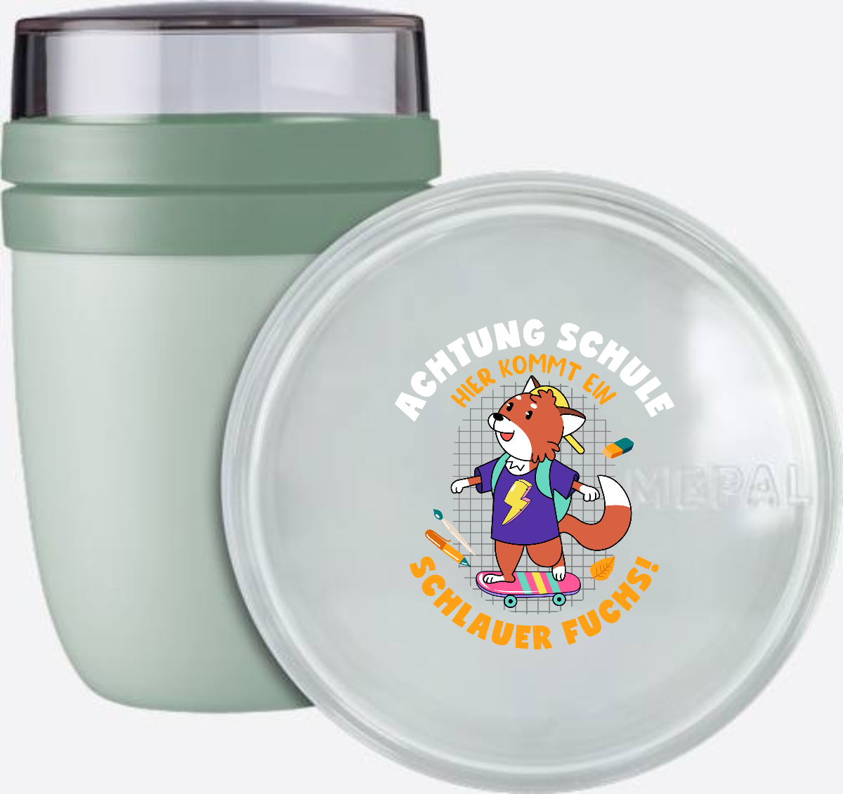 Personalisierte Tasse zur Einschulung – Schlauer Fuchs - Nordic Sage