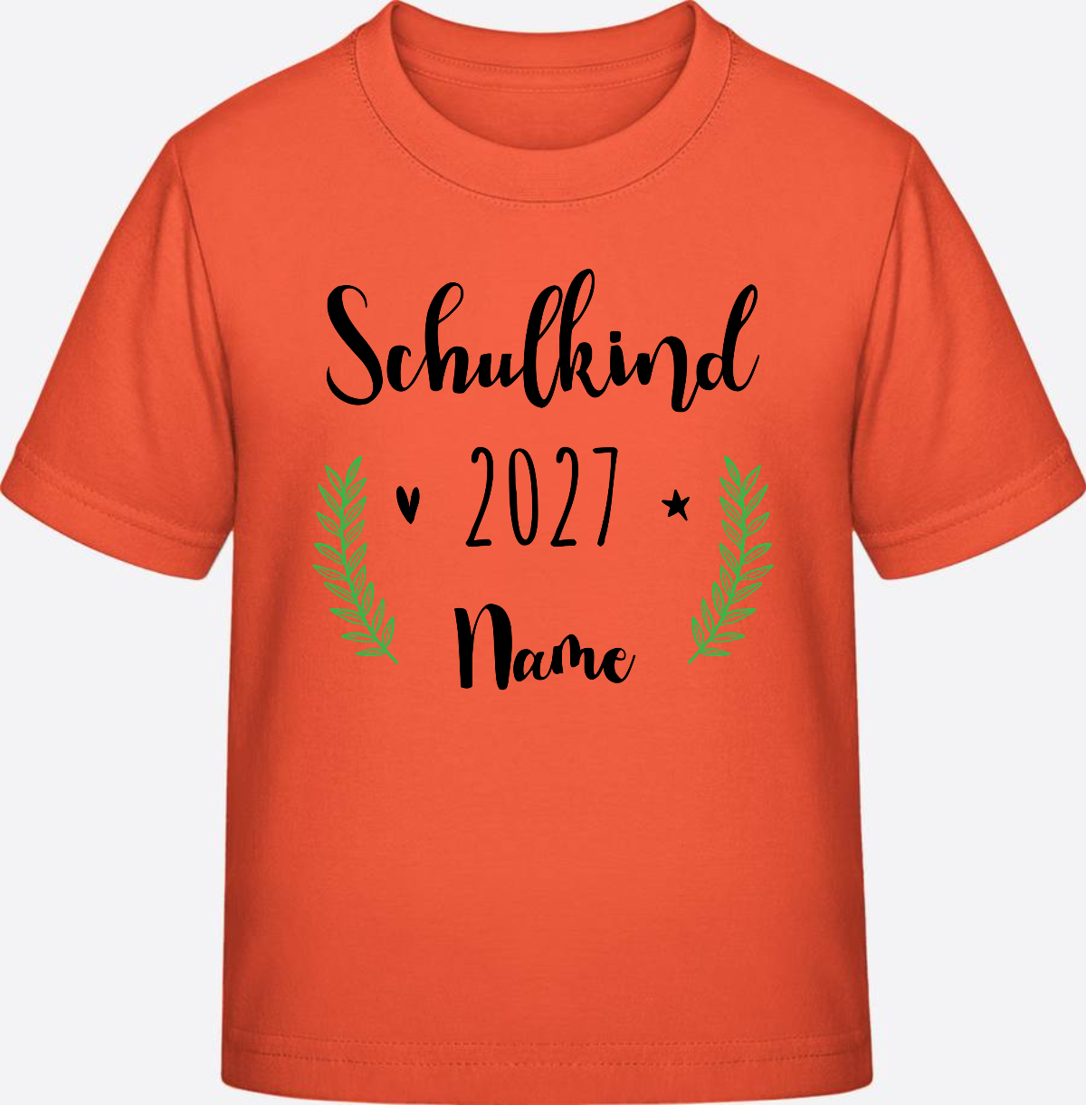 Personalisiertes Schulkind T-Shirt mit Namen zur Einschulung - Fiesta