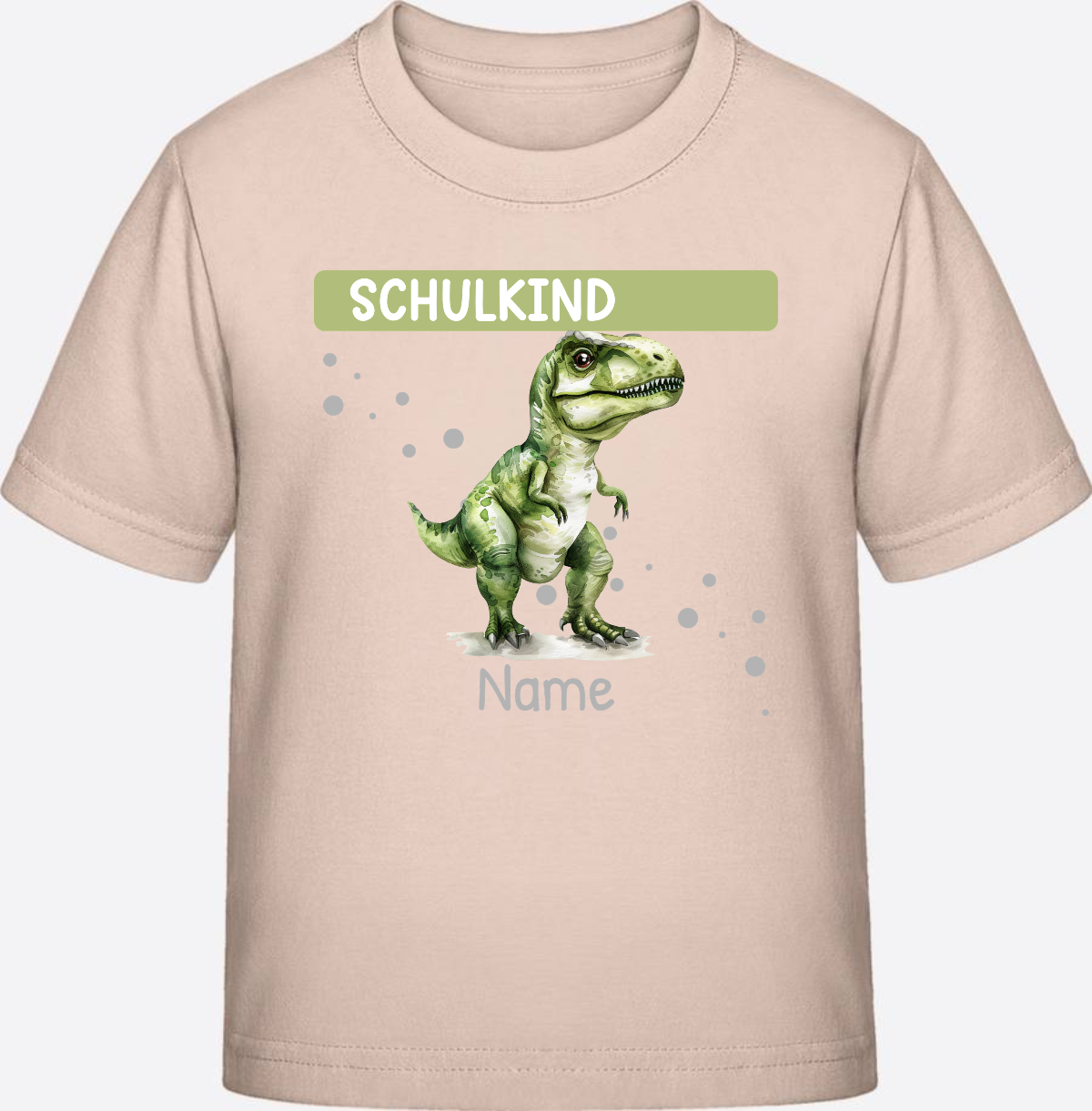 Personalisiertes T-Shirt zur Einschulung – Geschenk zum Schulstart - Eco-Heather