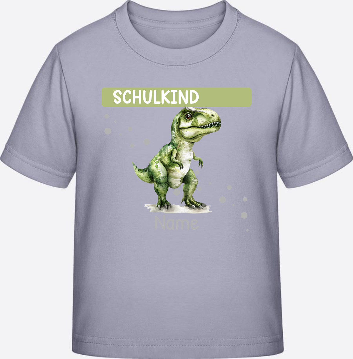 Personalisiertes T-Shirt zur Einschulung – Geschenk zum Schulstart - Lavender