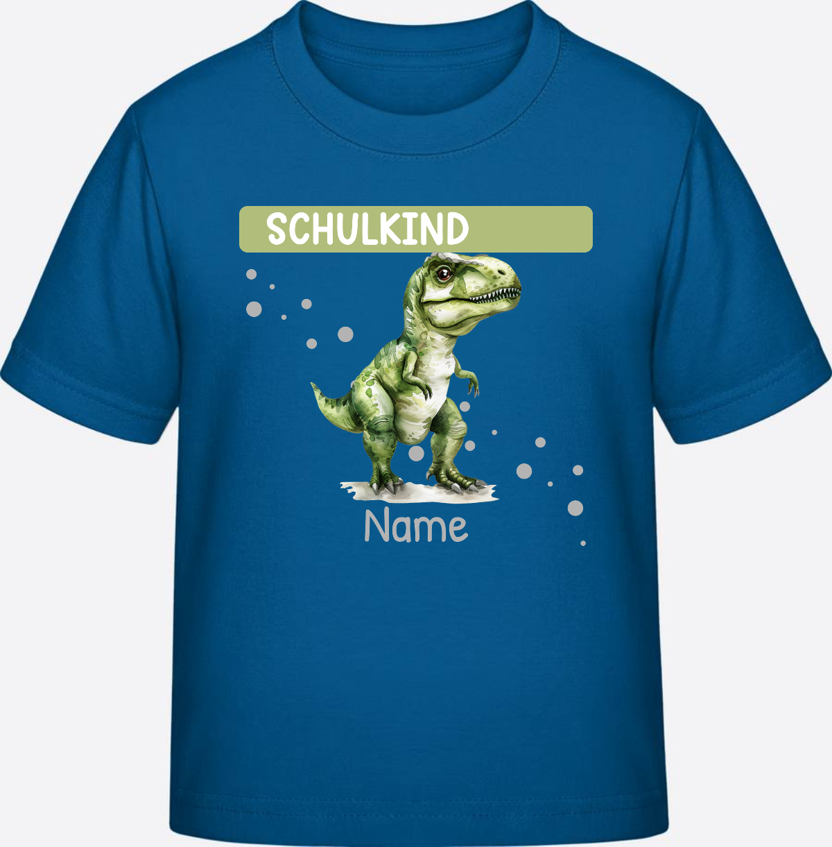 Personalisiertes T-Shirt zur Einschulung – Geschenk zum Schulstart - Royal Blue