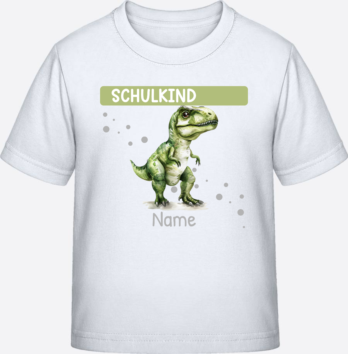 Personalisiertes T-Shirt zur Einschulung – Geschenk zum Schulstart - White