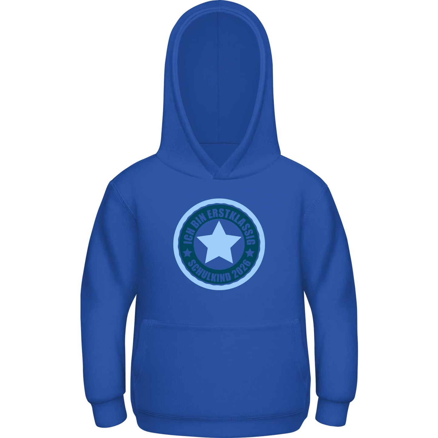 Kinder Hoodie Einschulung – Ich bin erstklassig, Schulkind 2026