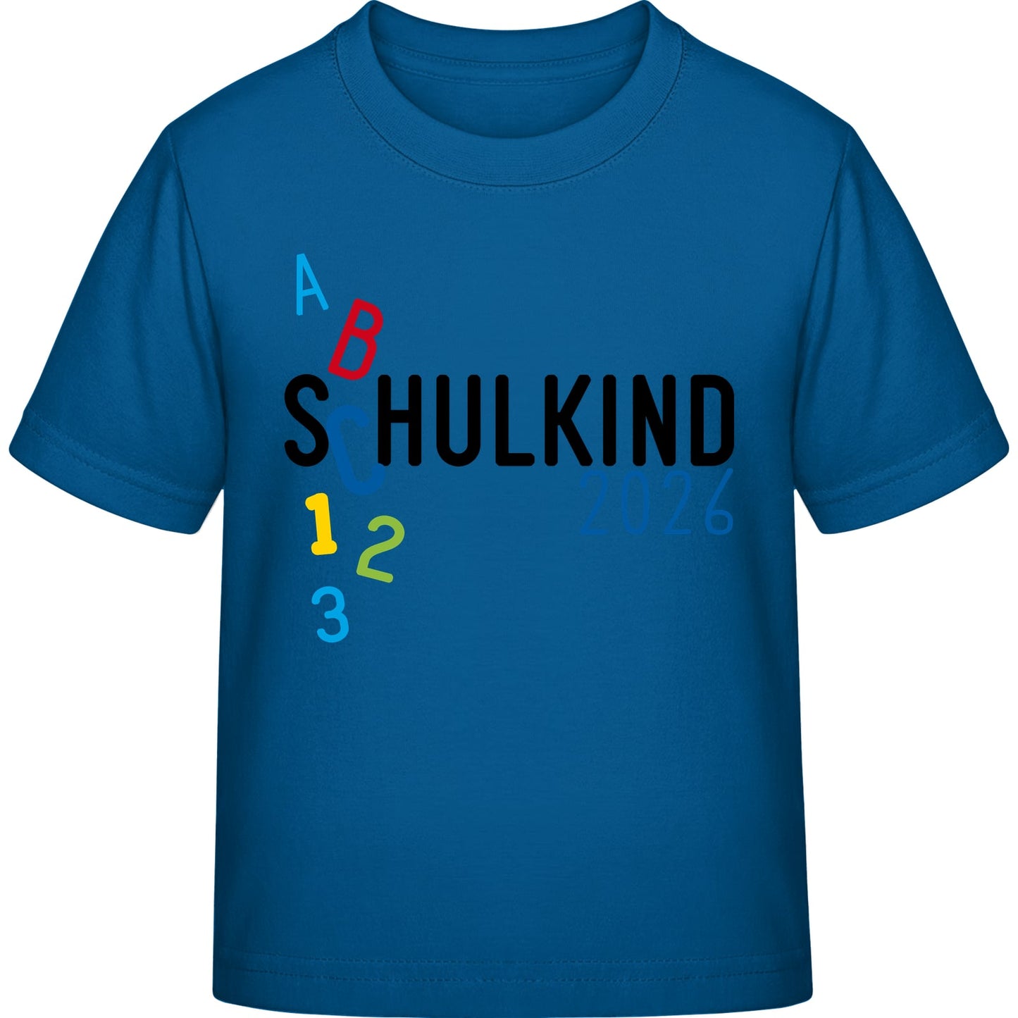 Kinder T-Shirt Einschulung ABC Schulkind 2026 – Schulstart-Geschenk
