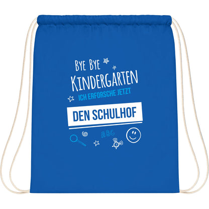 Turnbeutel Einschulung Bye Bye Kindergarten Schulhof