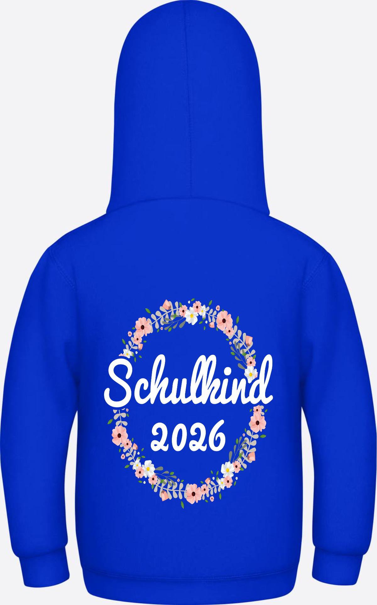 Schulkind 2026 Hoodie – Personalisiert mit Namen zur Einschulung - Bright Royal
