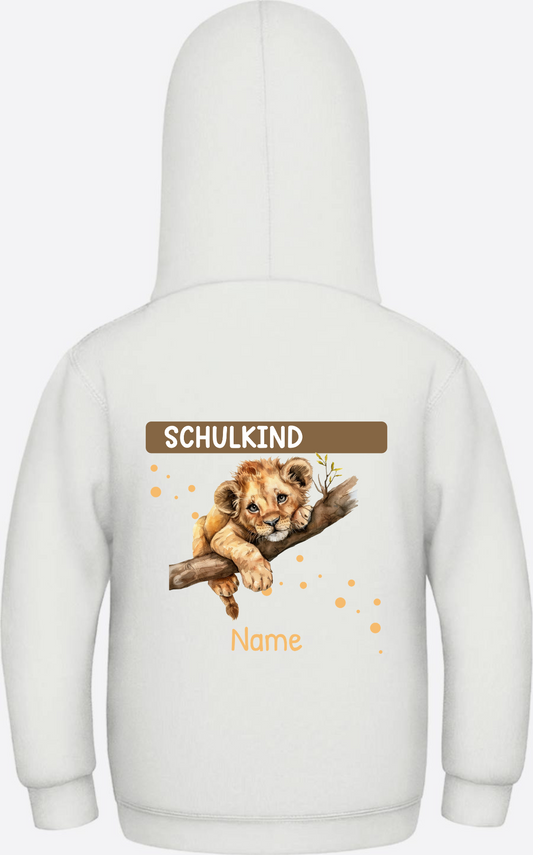 Schulkind Hoodie zur Einschulung – Personalisiert mit Name - Ash