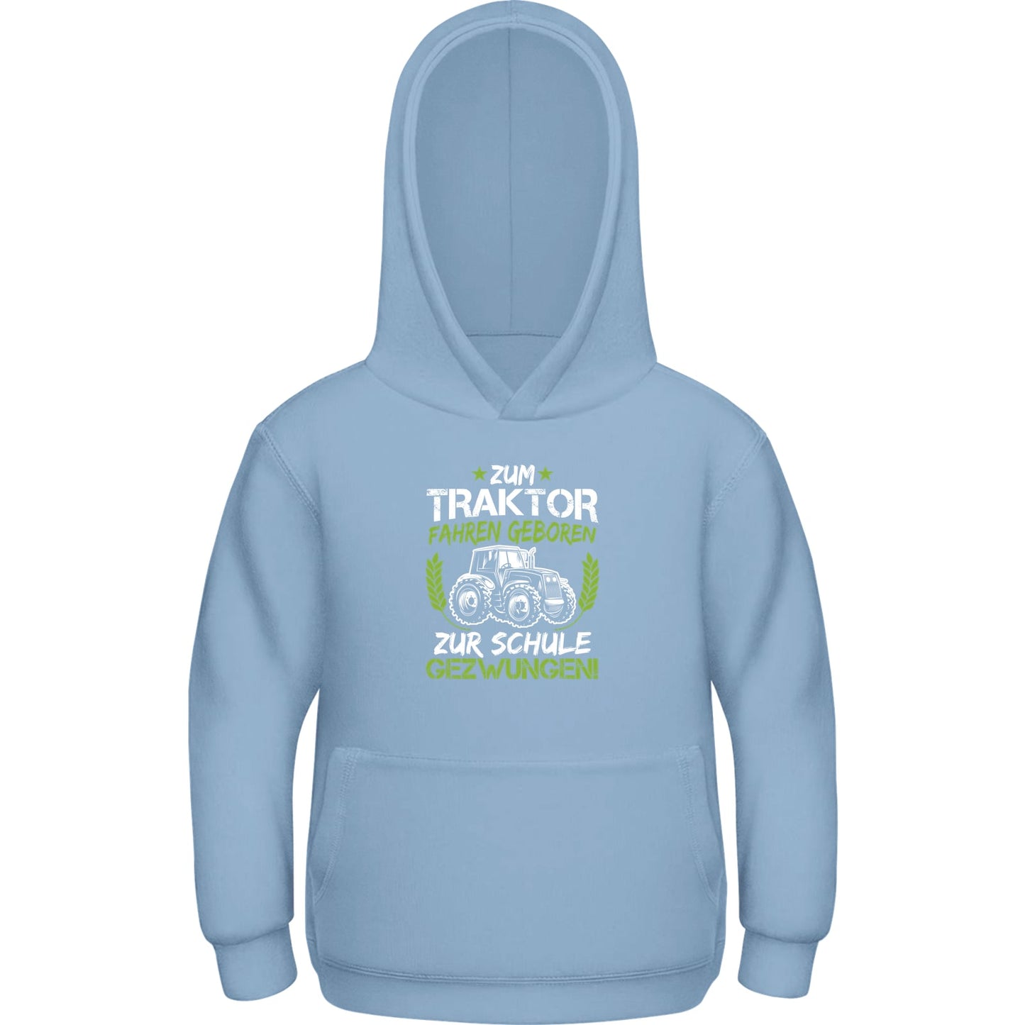 Kinder Hoodie Einschulung Traktor – Zum Traktor fahren geboren