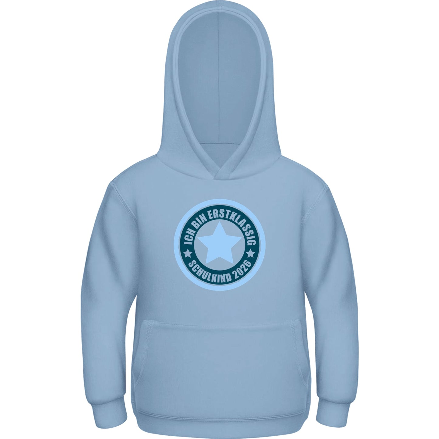 Kinder Hoodie Einschulung – Ich bin erstklassig, Schulkind 2026