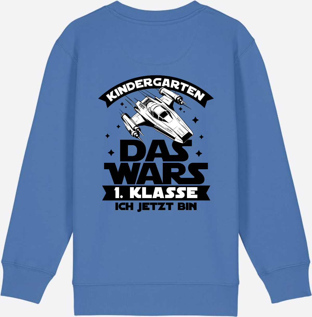 Sweatshirt Einschulung – Kindergarten Das War's Parodie - Bright Blue
