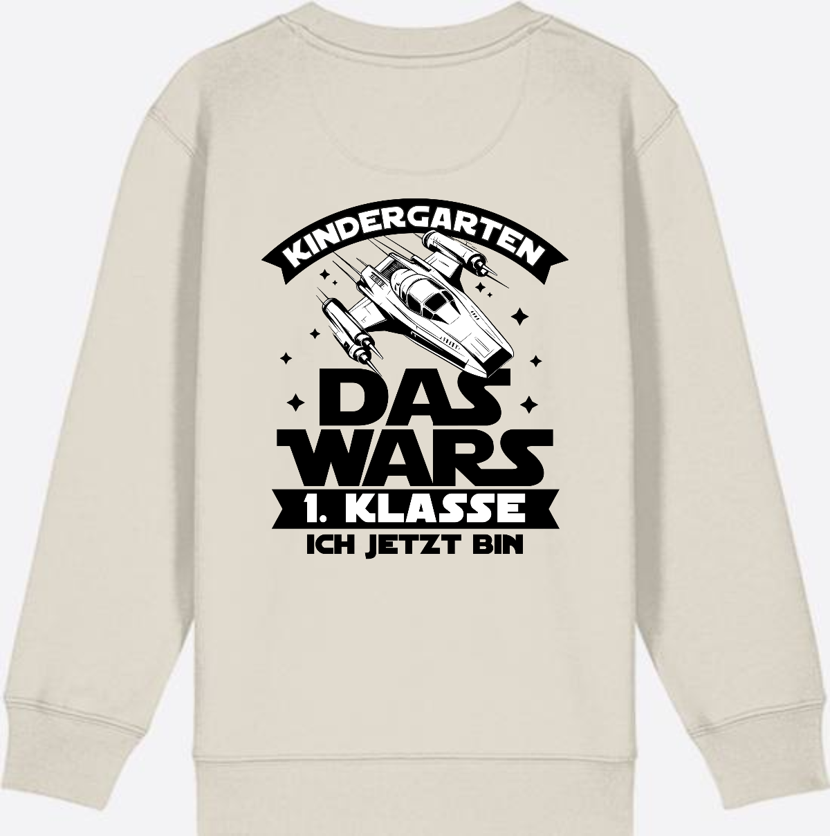 Sweatshirt Einschulung – Kindergarten Das War's Parodie - Eco Heather