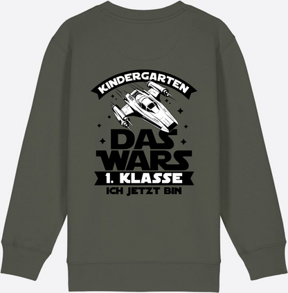 Sweatshirt Einschulung – Kindergarten Das War's Parodie - Khaki