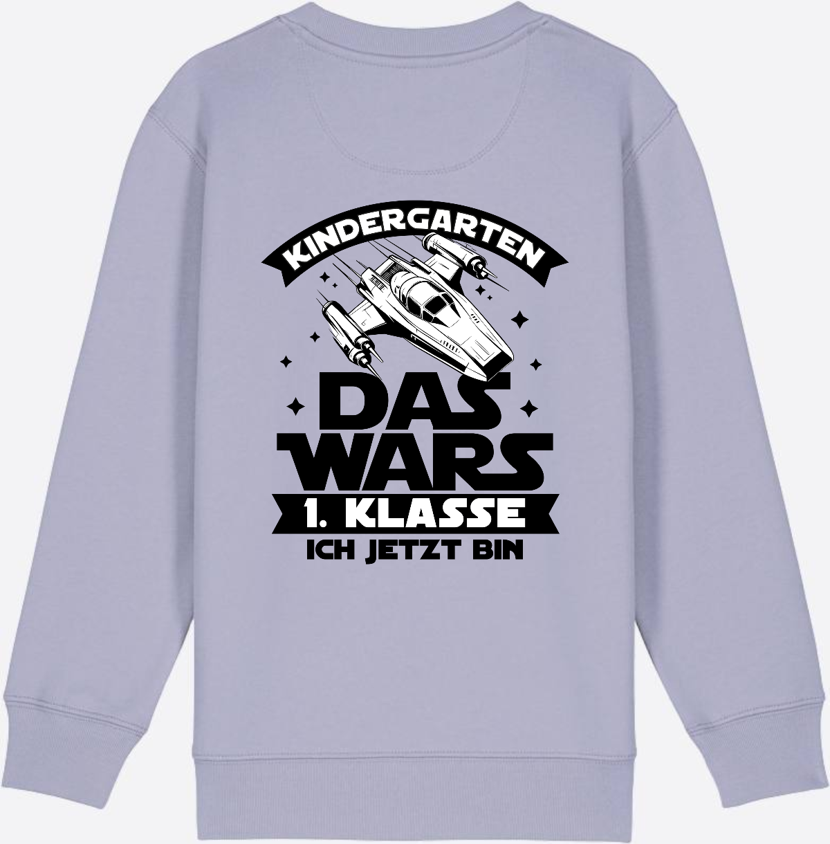 Sweatshirt Einschulung – Kindergarten Das War's Parodie - Lavender