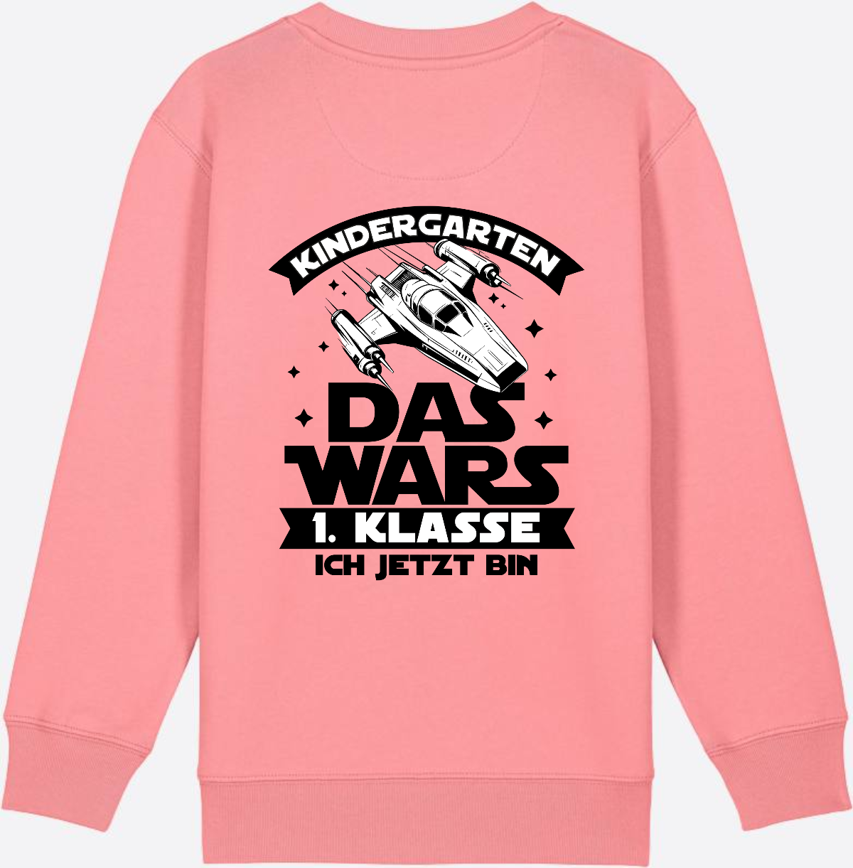 Sweatshirt Einschulung – Kindergarten Das War's Parodie - Pink Joy