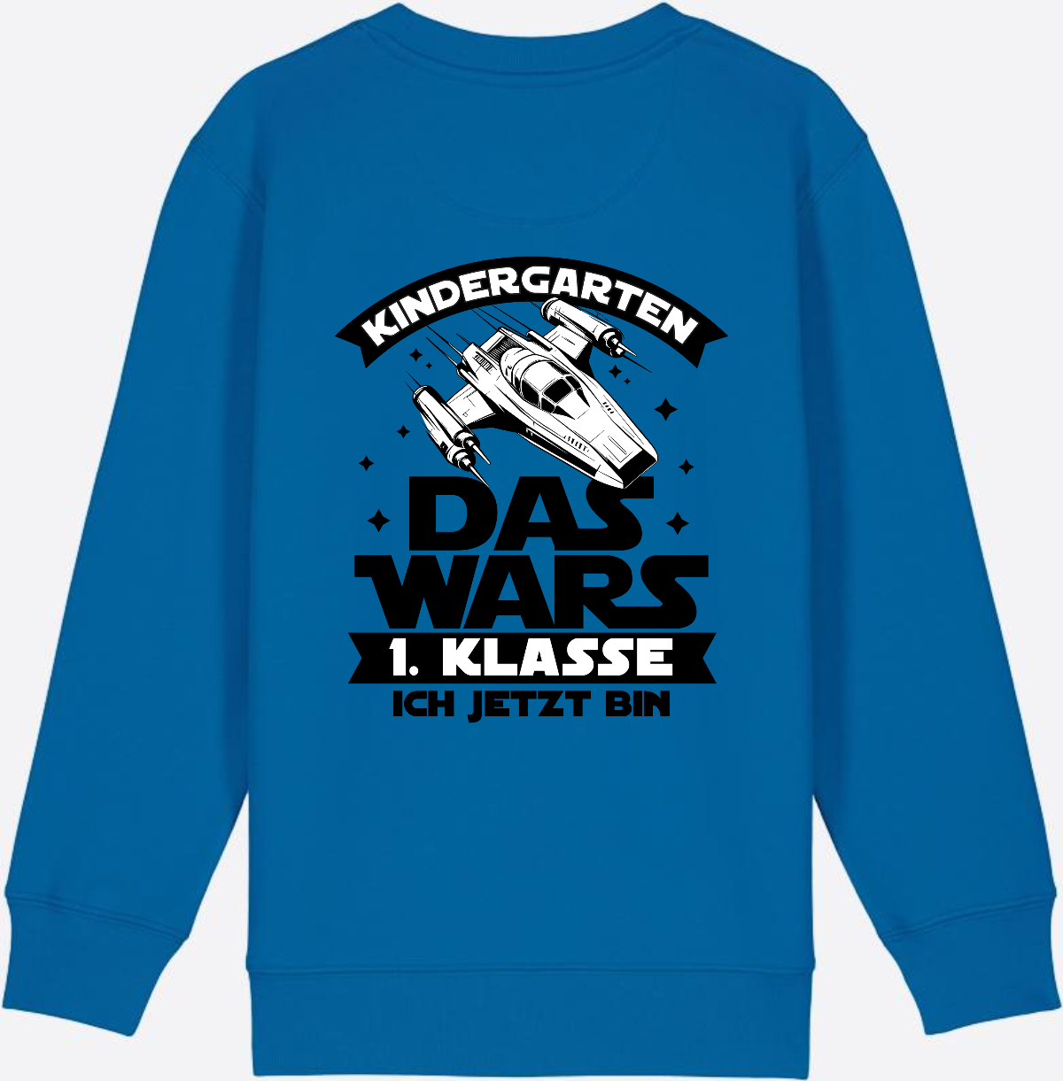 Sweatshirt Einschulung – Kindergarten Das War's Parodie - Royal Blue