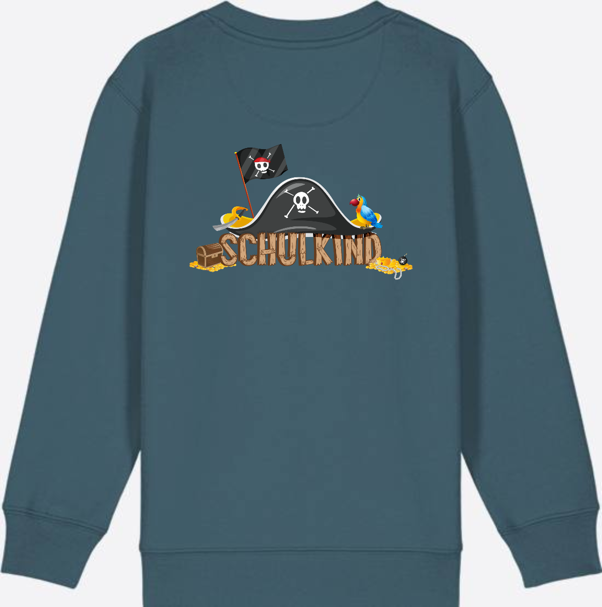 Sweatshirt Einschulung – Schulkind Pirat mit Wunschnamen - Stargazer
