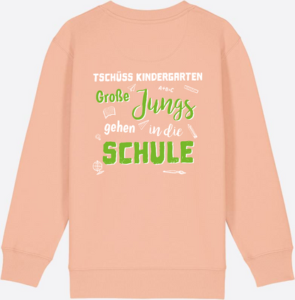 Sweatshirt Einschulung – Tschüss Kindergarten Große Jungs - Fraiche Peche