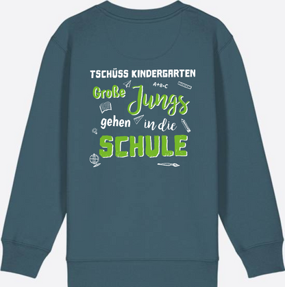 Sweatshirt Einschulung – Tschüss Kindergarten Große Jungs - Stargazer