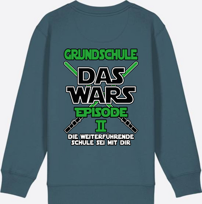 Sweatshirt Grundschule Das Wars Episode 2 - Personalisierbar - Stargazer