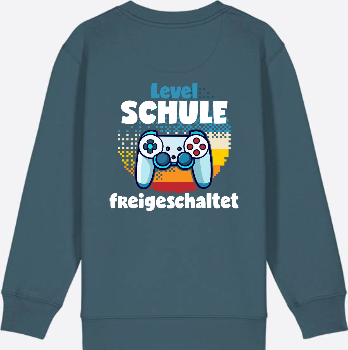 Sweatshirt Level Schule freigeschaltet – Geschenk Einschulung - Stargazer