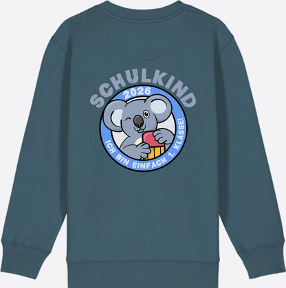 Sweatshirt Schulkind 2026 – 1. Klasse Koala - Stargazer