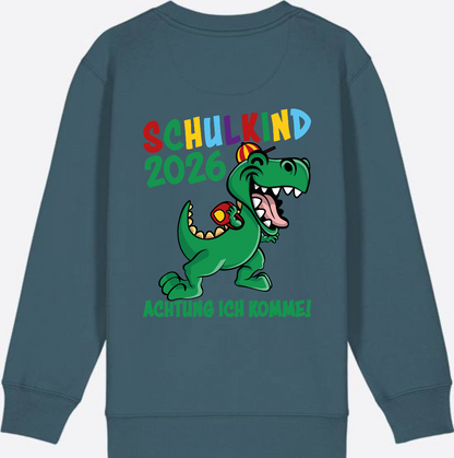 Sweatshirt Schulkind 2026: Achtung ich komme! bunt - Stargazer