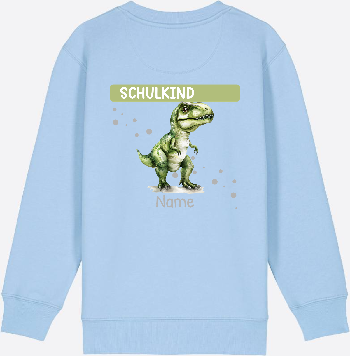 Sweatshirt zur Einschulung – Geschenk mit Namen personalisiert - Blue Soul