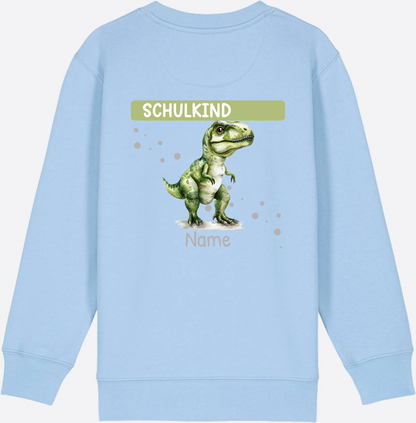 Sweatshirt zur Einschulung – Geschenk mit Namen personalisiert - Blue Soul