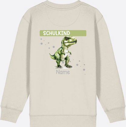 Sweatshirt zur Einschulung – Geschenk mit Namen personalisiert - Eco Heather
