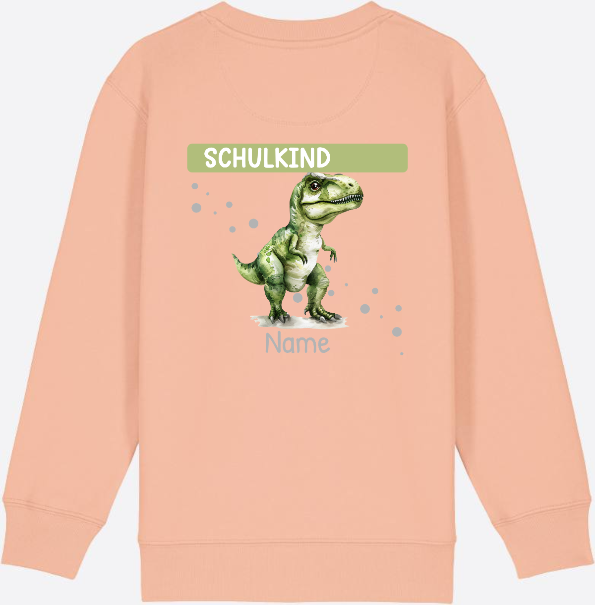 Sweatshirt zur Einschulung – Geschenk mit Namen personalisiert - Fraiche Peche