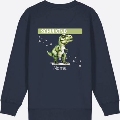 Sweatshirt zur Einschulung – Geschenk mit Namen personalisiert - French Navy