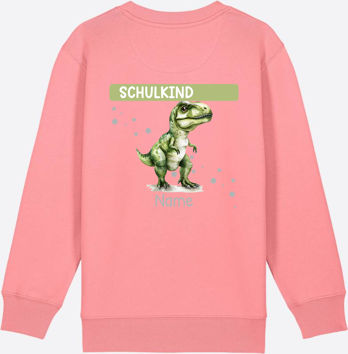 Sweatshirt zur Einschulung – Geschenk mit Namen personalisiert - Pink Joy