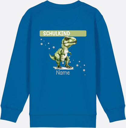Sweatshirt zur Einschulung – Geschenk mit Namen personalisiert - Royal Blue