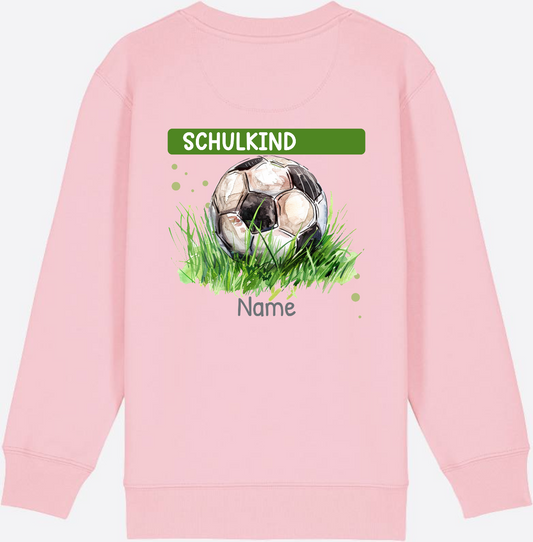 Sweatshirt zur Einschulung – Personalisiertes Geschenk - Cotton Pink