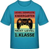 Jungen T-Shirt Einschulung Gamecontroller – Tschüss Kindergarten