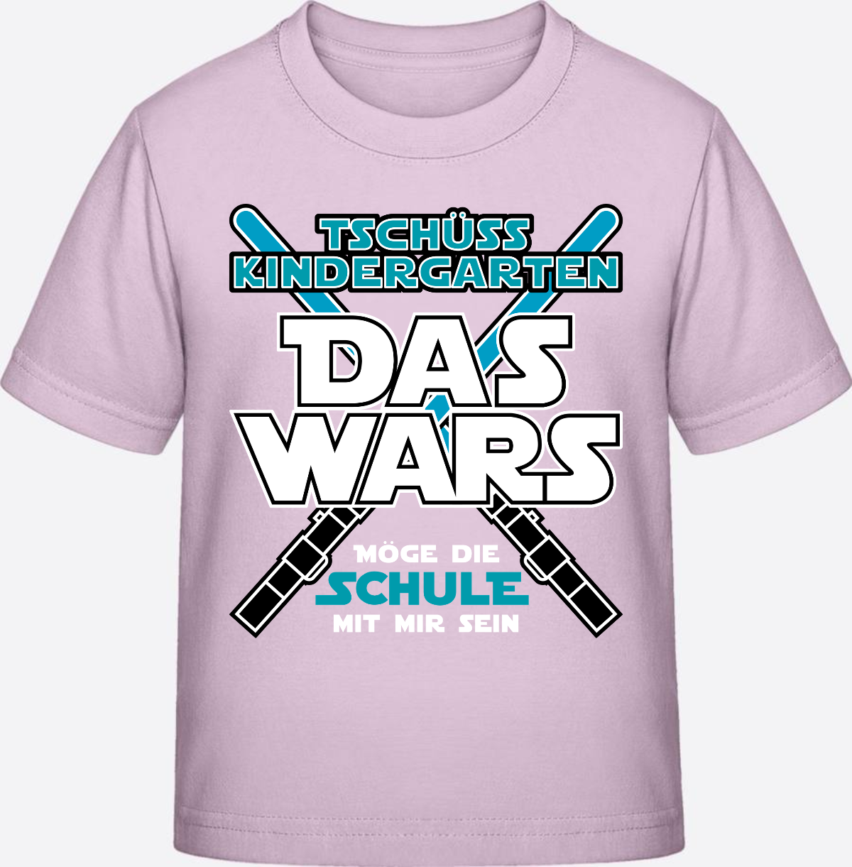 T-Shirt Einschulung "Das Wars Kindergarten" mit Wunschnamen - Pink Sixties