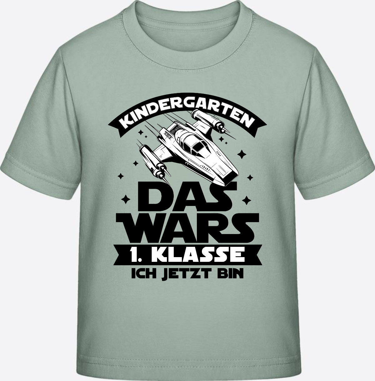 T-Shirt Einschulung Kindergarten Das Wars – Personalisiert - Aloe