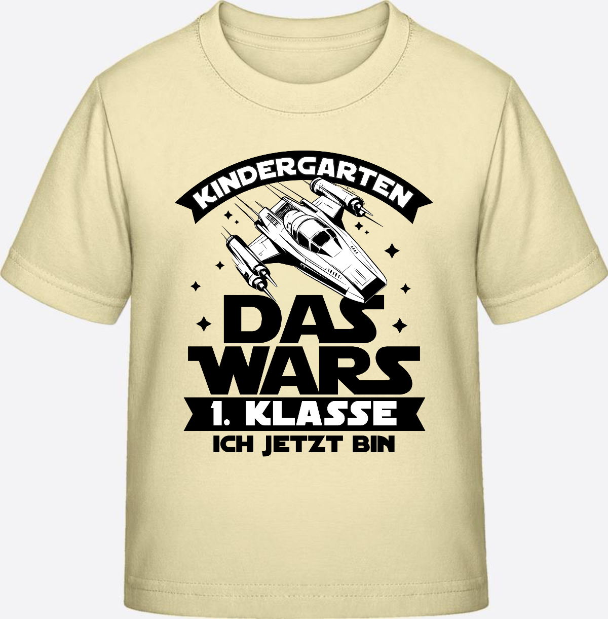 T-Shirt Einschulung Kindergarten Das Wars – Personalisiert - Butter