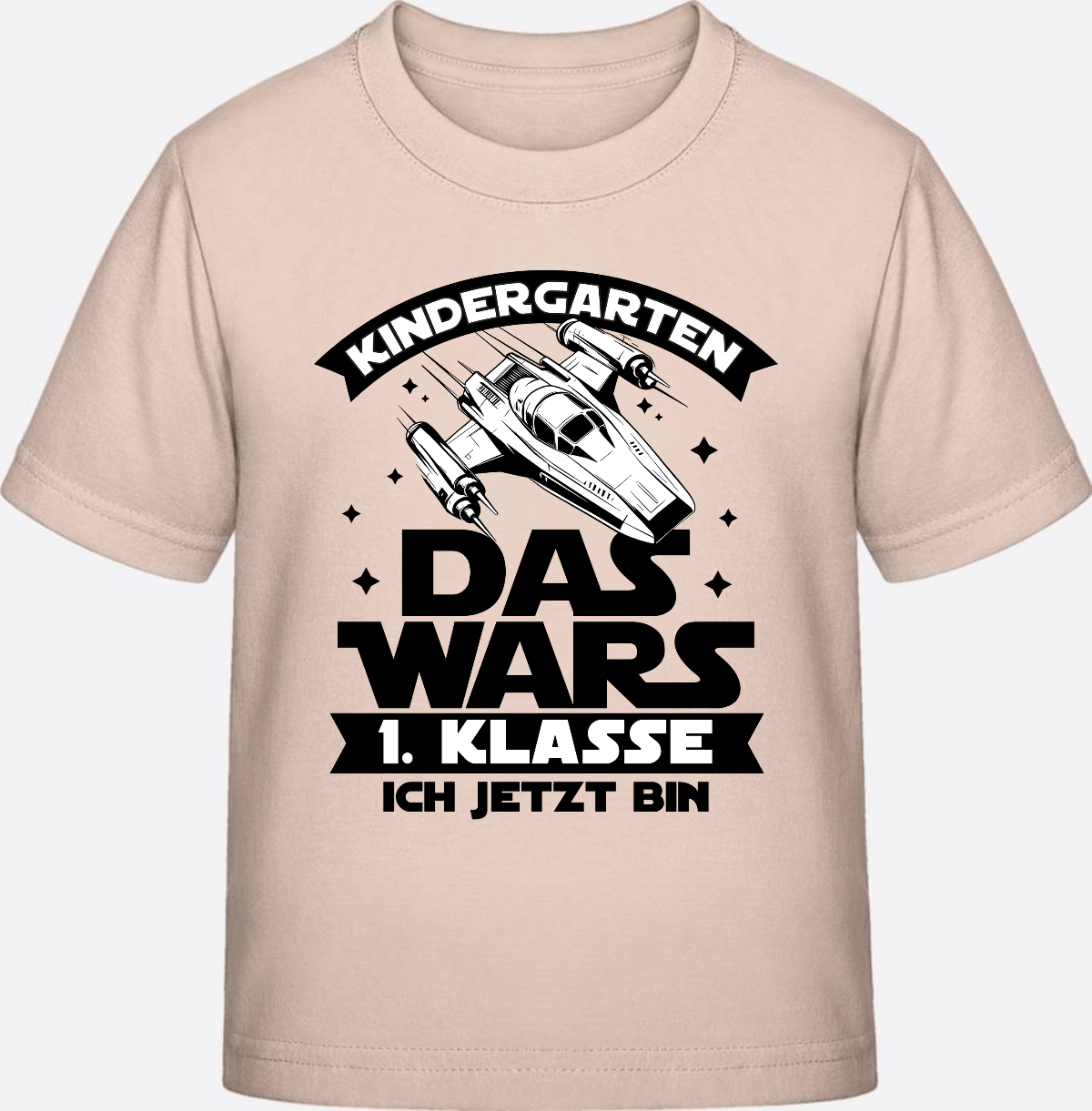 T-Shirt Einschulung Kindergarten Das Wars – Personalisiert - Eco-Heather