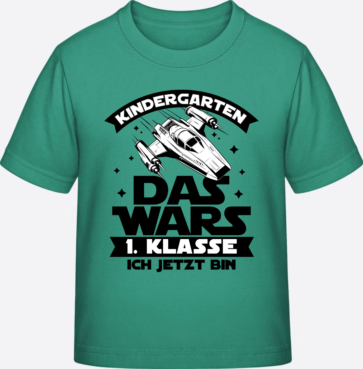 T-Shirt Einschulung Kindergarten Das Wars – Personalisiert - Go Green