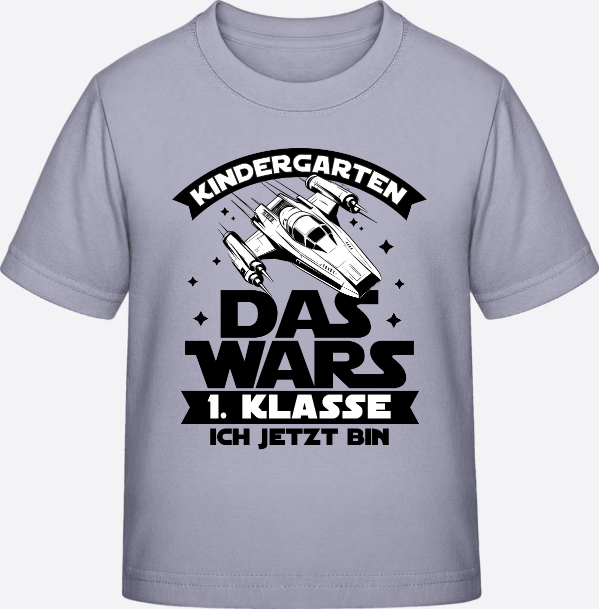 T-Shirt Einschulung Kindergarten Das Wars – Personalisiert - Lavender