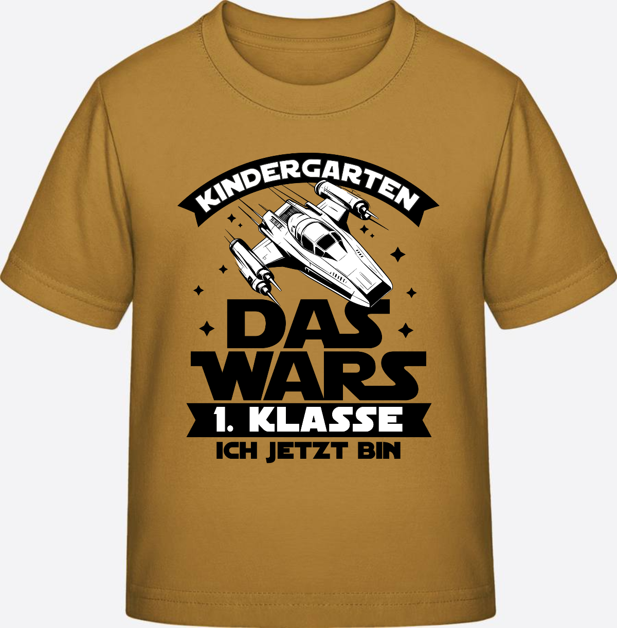 T-Shirt Einschulung Kindergarten Das Wars – Personalisiert - Ochre