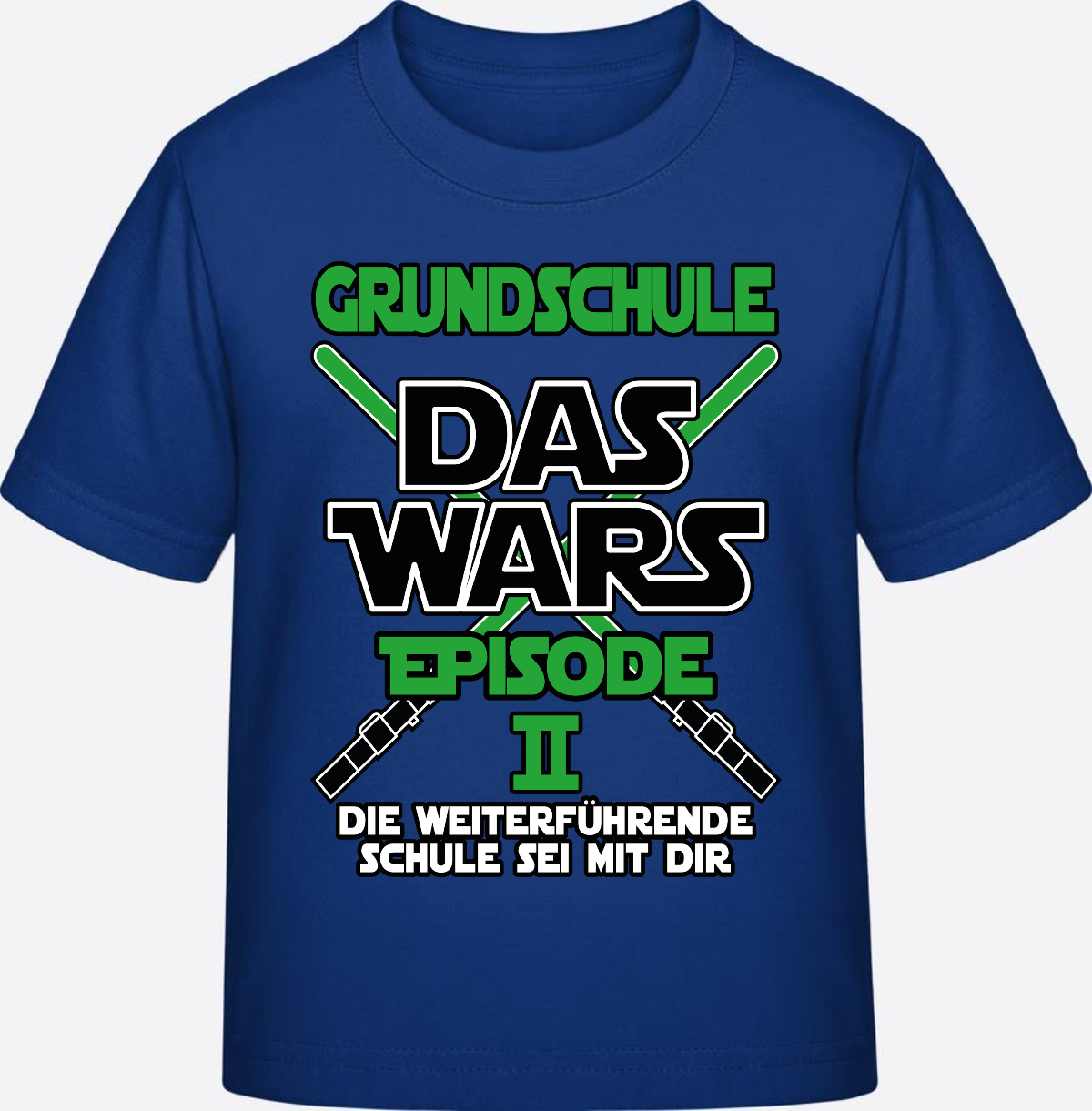 T-Shirt Grundschule Das Wars – Episode 2 personalisiert - Royal
