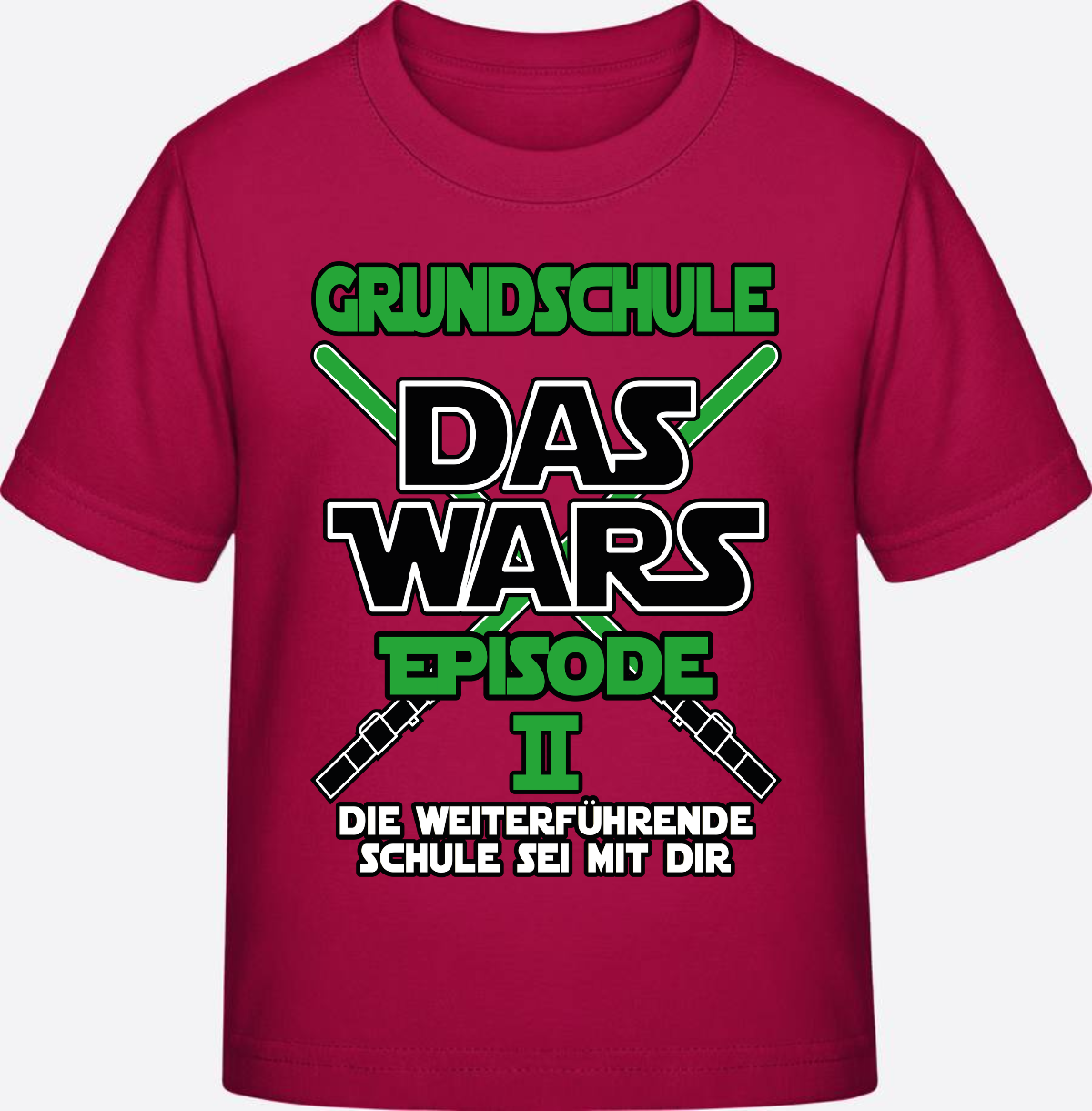 T-Shirt Grundschule Das Wars – Episode 2 personalisiert - Sorbet